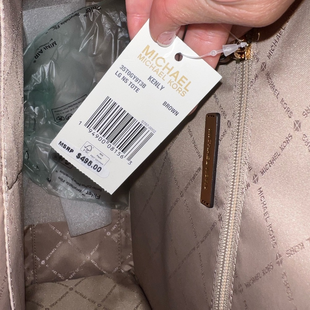 NEW W/ T Micheal Kors Kenly Large NS Tote Bundle - Picture 4 of 13